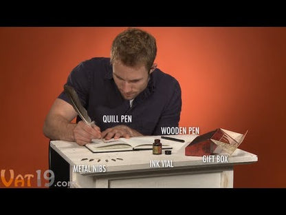 Video for Feather Pen and Quill Set