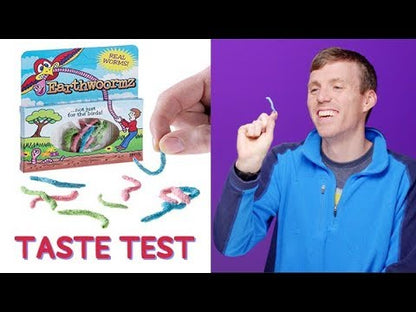 Sour Edible Worms Taste Test