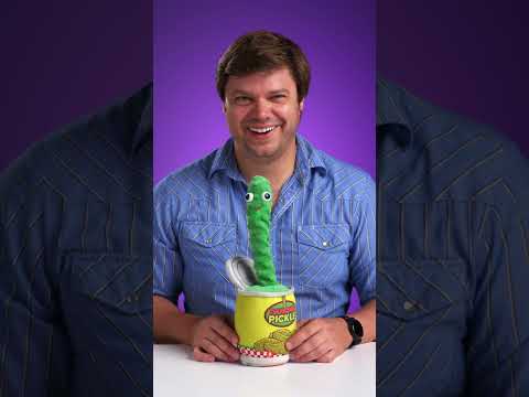 Eric tries the Dancing Pickle for the first time.