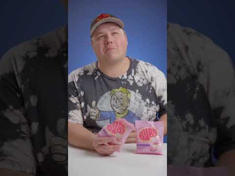 Andy, John, and Daniel try Bubs Sour Diamonds for the first time!