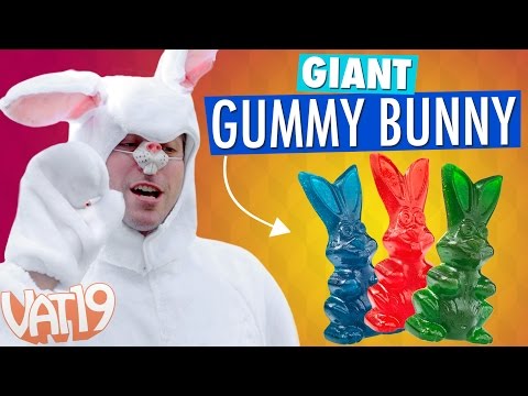 Video for Giant Gummy Bunny