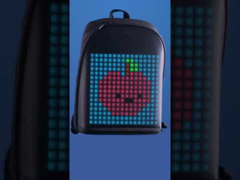 This backpack takes pixel art to the next level. 