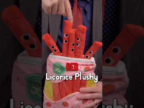Break This Red Licorice Plushie For $$$$