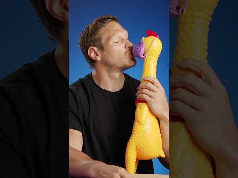 Clean This GIANT RUBBER CHICKEN For $$$$