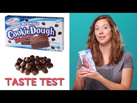 Fudge Brownie Cookie Dough Bites Taste Test