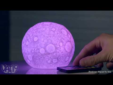 Video for Lunar Light Show Lamp