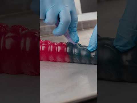 Cutting Open This Giant Gummy Worm!
