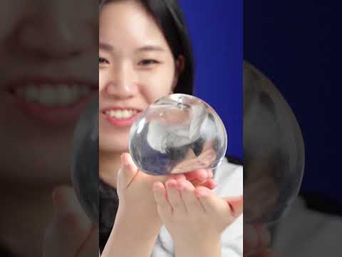 Ariel, Grace, and Kyle try out The Giant Clear Stress Ball for the first time!