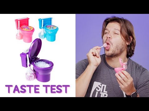 Vat19 tastes Sour Flush Toilet Candy!