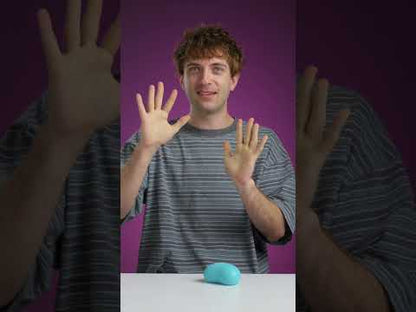 Katie, Xander, and Caleb try the Jelly Belly Scented Squishy for the first time.