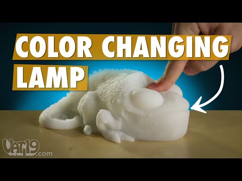 Video for Color-Changing Chameleon Lamp