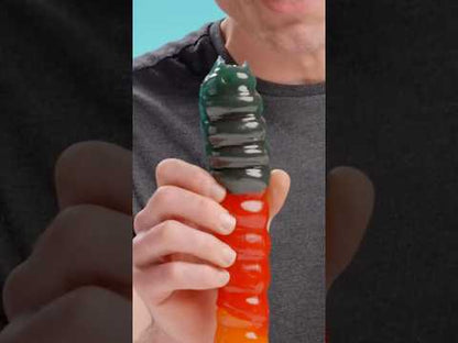 Making A Giant Gummy Fireworm!