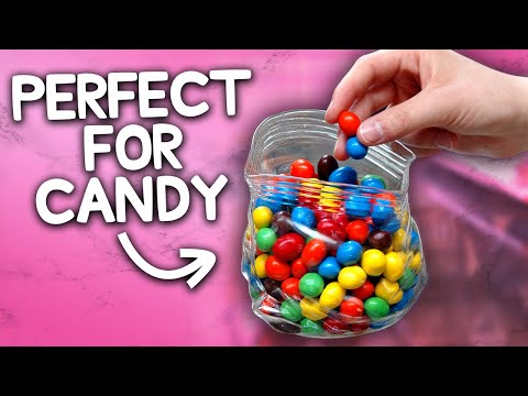 Video for Unzipped Glass Bag Candy Bowl