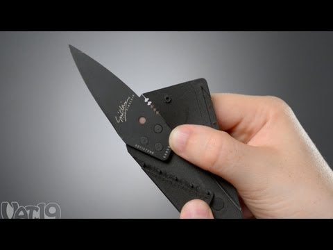 Video for CardSharp Credit Card Knife