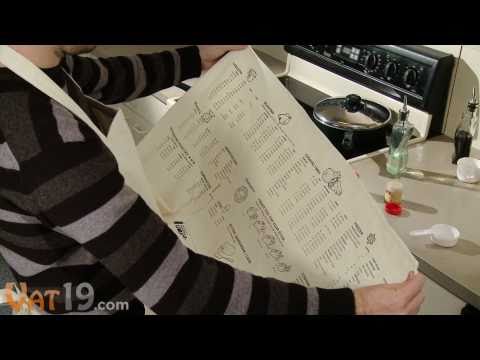 Video for Cooking Guide Apron
