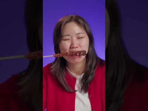 Grace, Caleb, and Ariel try the Giant Dad's Root Beer Rock Candy Stick for the first time!