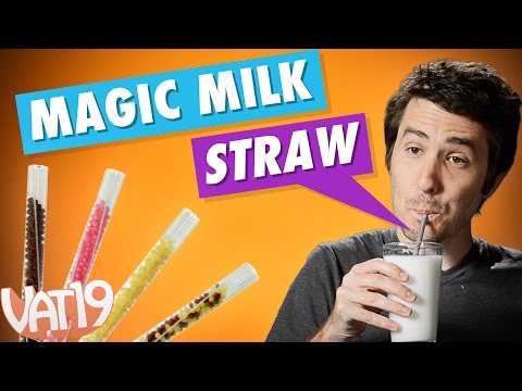 Video for Magic Milk Straws