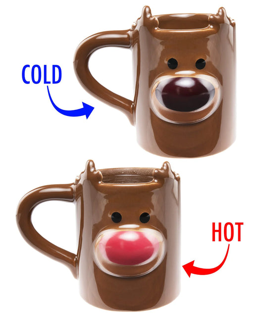 Reindeer Heat Change Mug beauty shot