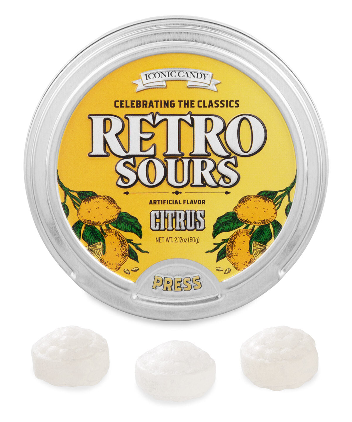 Retro Sours Candy-Citrus beauty shot