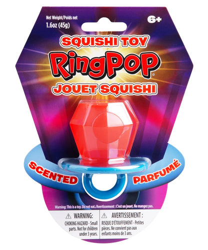 The Ring Pop Squishy is a sweet mashup of your favorite gem-shaped lollipop and a satisfying stress toy.
