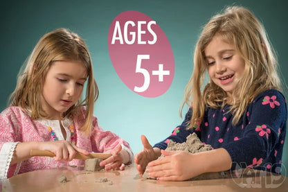 Sand is designed for ages 5 and up.