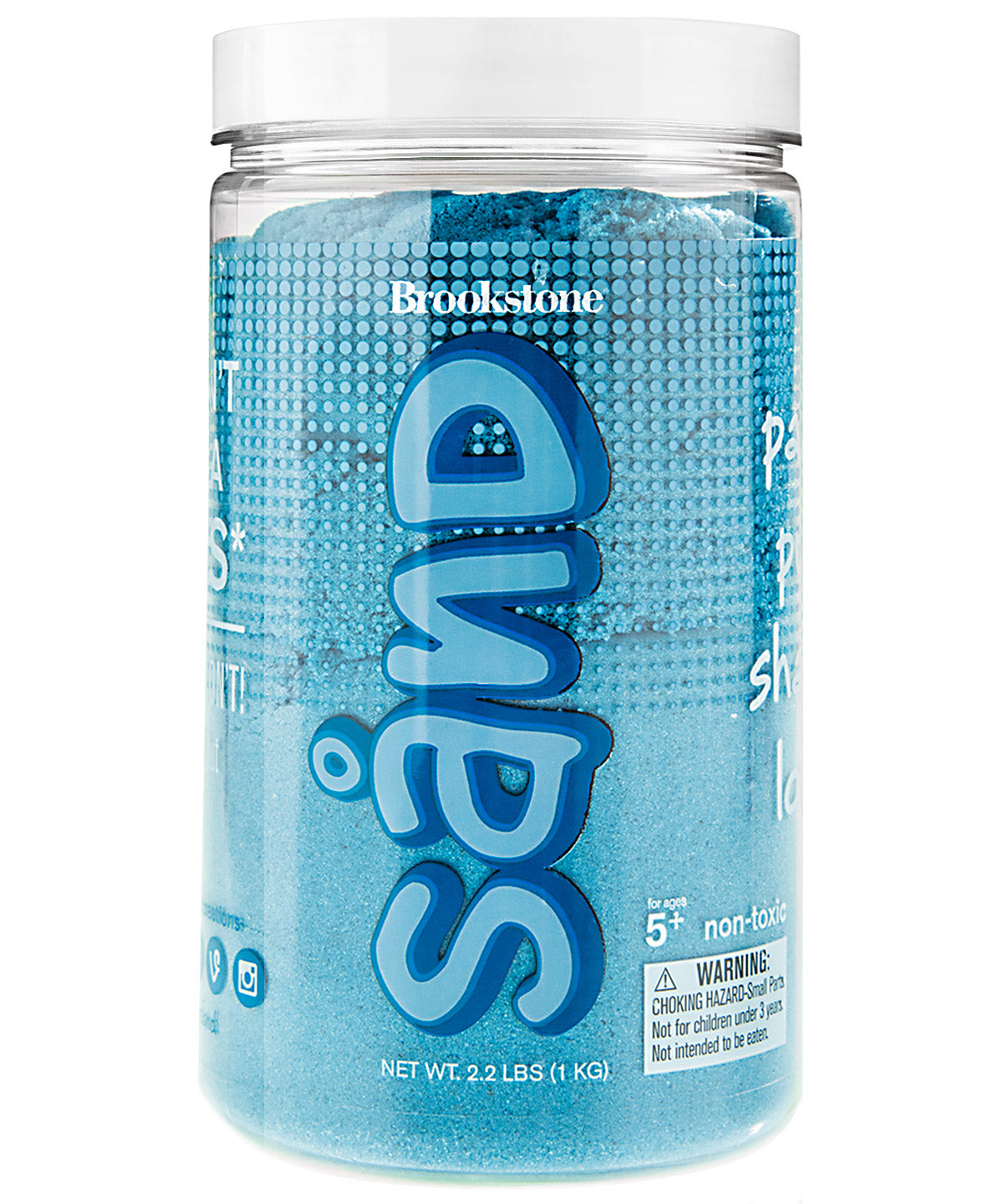 Sånd by Brookstone-Large Jar of Sånd - Blue beauty shot