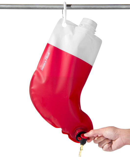 Santa’s Stocking Flask beauty shot