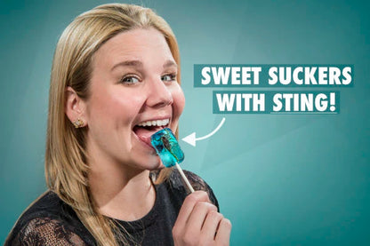 A spoonful of sugar helps the scorpion go down.