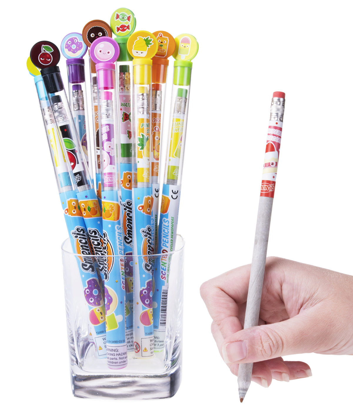 Smencils Gourmet Scented Pencils beauty shot