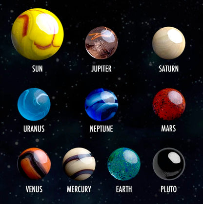 Technically, the set also includes the current representation of Planet X.