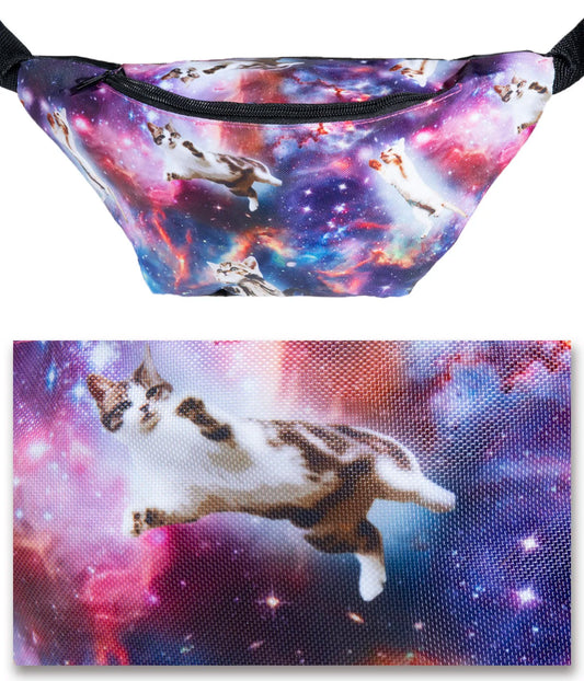 Space Cat Fanny Pack beauty shot