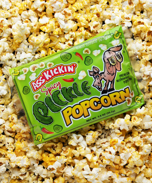 Spicy Pickle Popcorn beauty shot