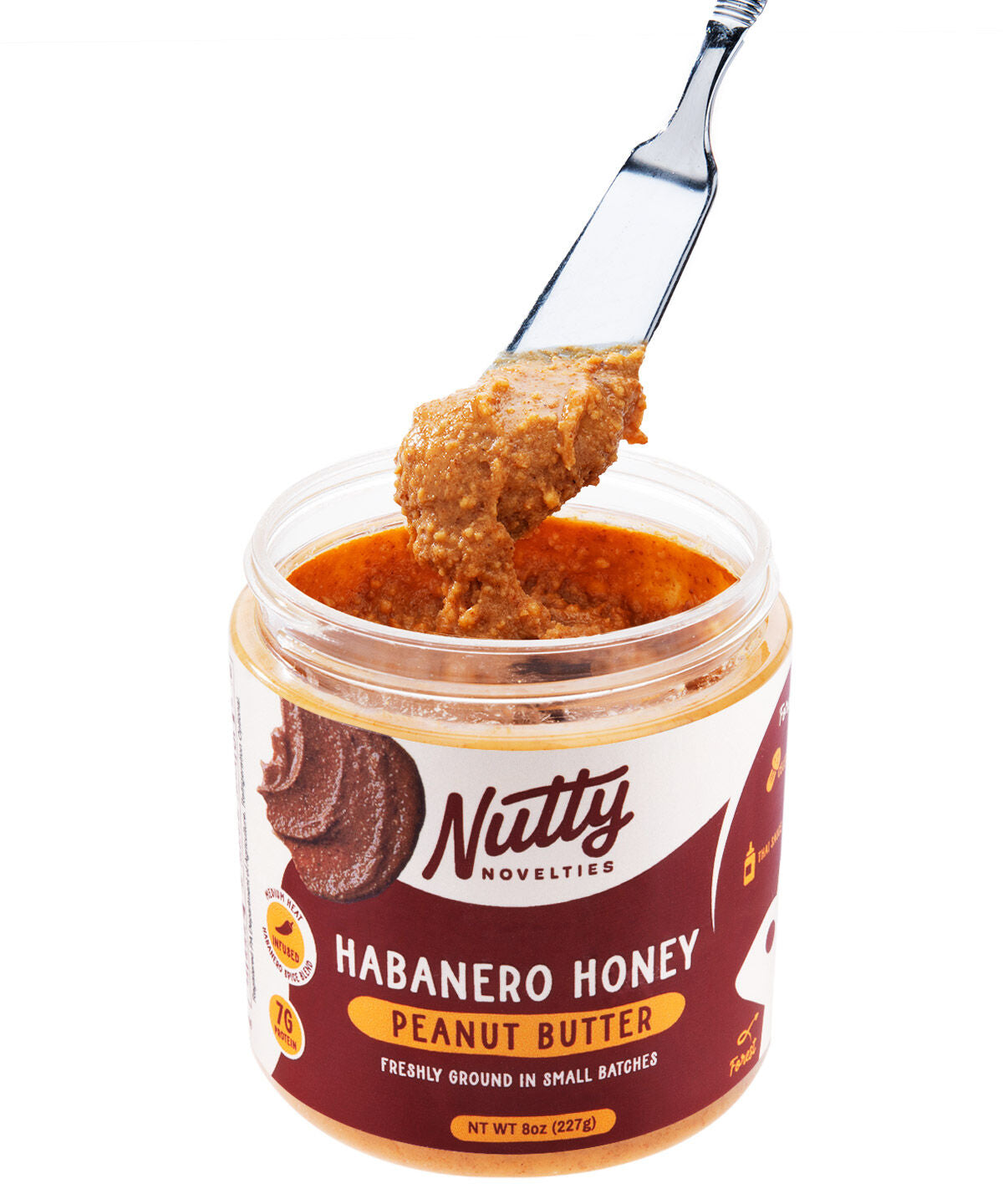 Spicy Habanero Peanut Butter beauty shot