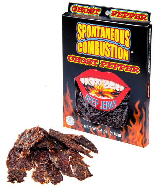 Ghost Pepper Beef Jerky beauty shot