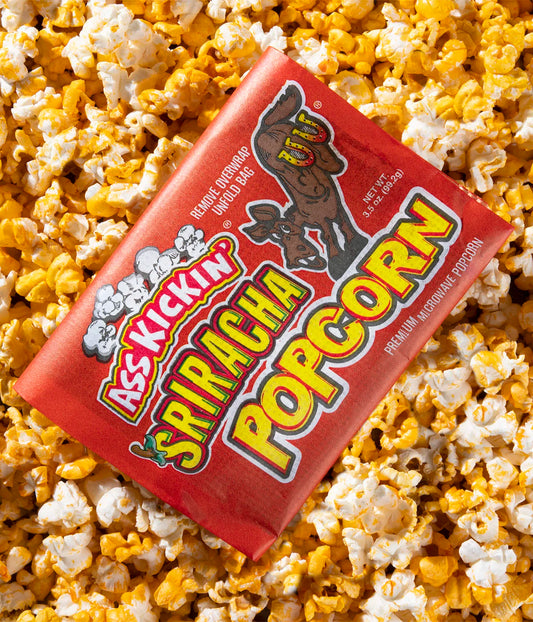 Sriracha Popcorn beauty shot