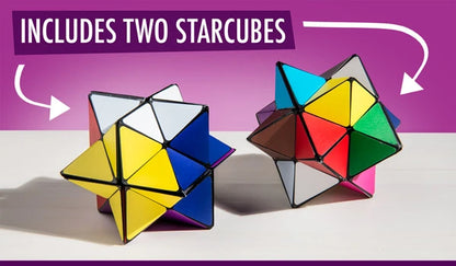 Includes two star cubes