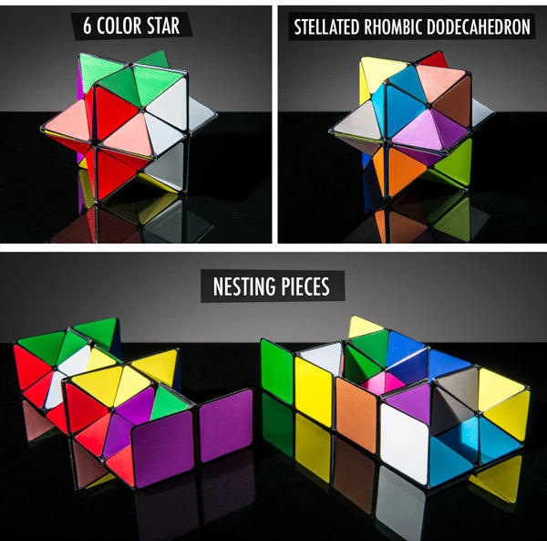 Star Cube has multiple shapes