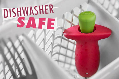 When done, simply toss the Stem Gem into the dishwasher.