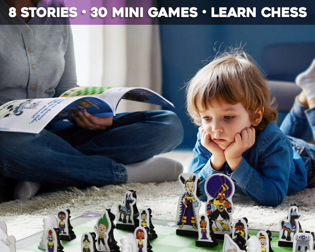 Each chapter is concluded with mini games specific to each piece so kids can practice what they just learned.