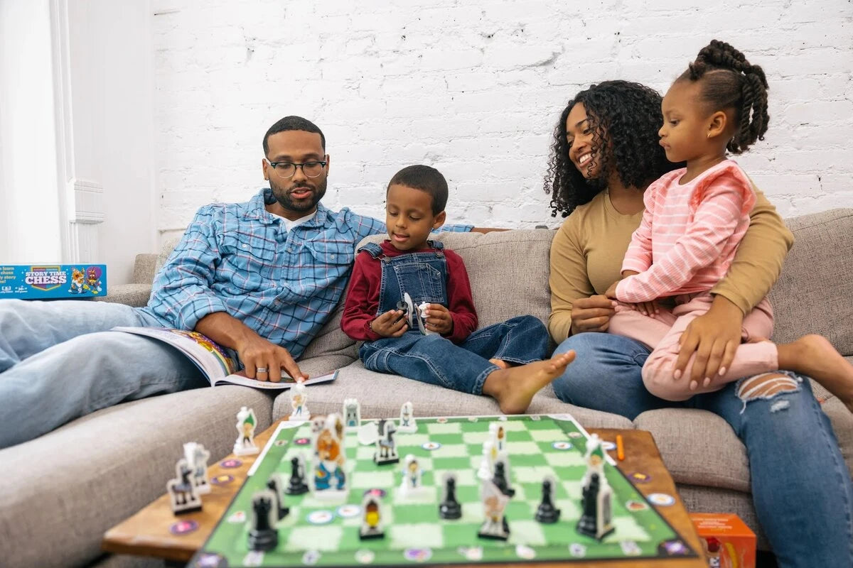 Our unique chess method harnesses the magic of storytelling.