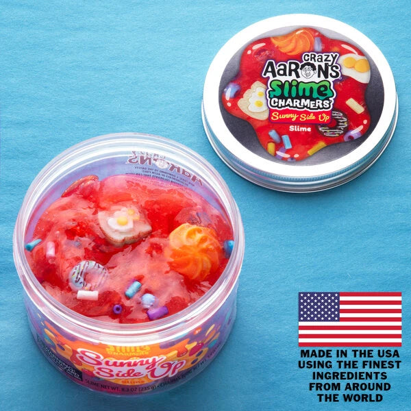 Slime Charmers are made by hand in Norristown, PA using the finest ingredients from around the globe.