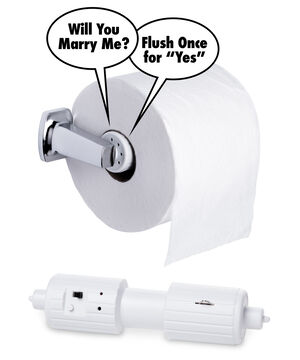 Talking Toilet Paper Holder  beauty shot