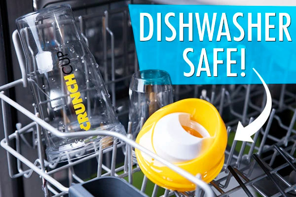 The CrunchCup is dishwasher safe… if it were any more amazing, it would wash itself!