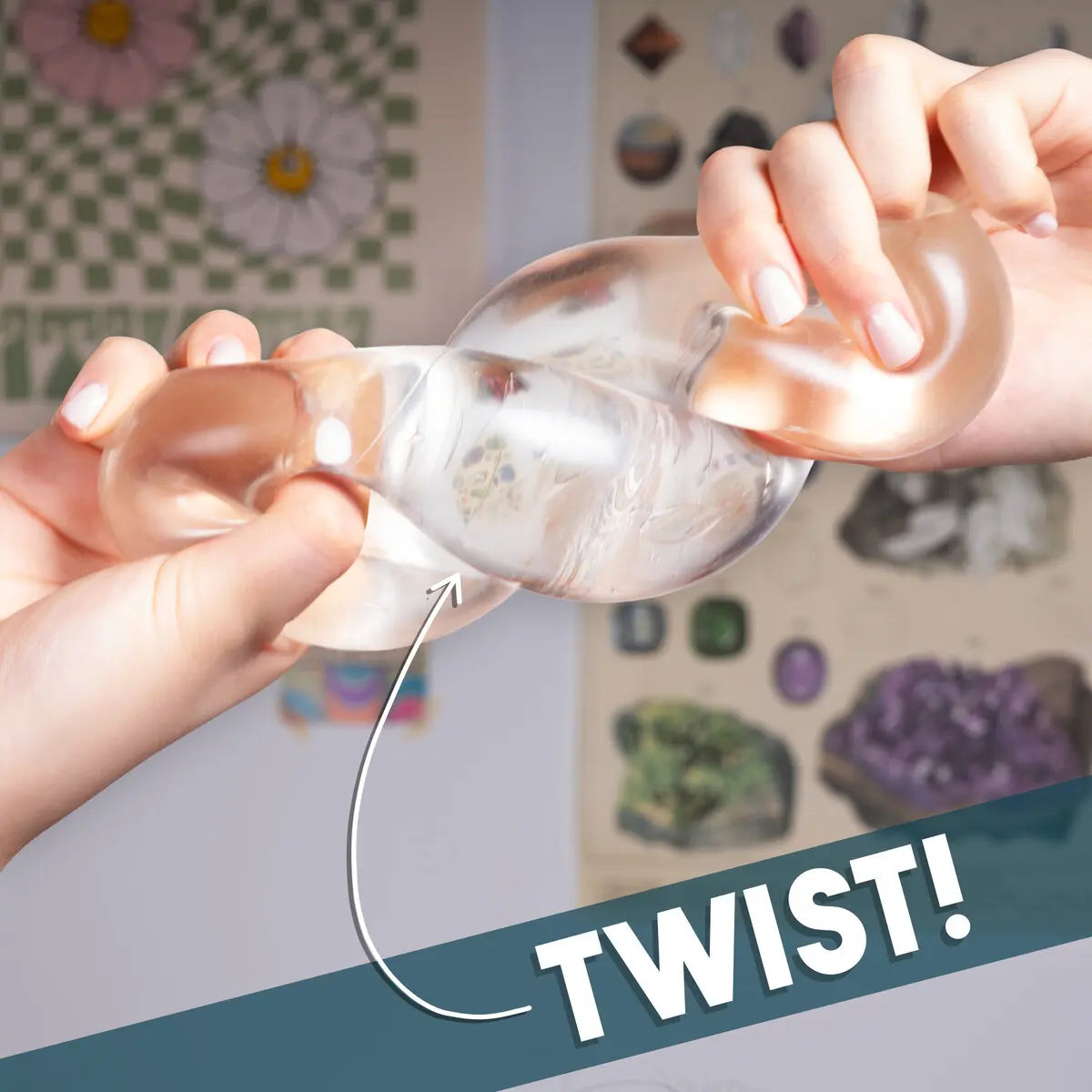 It’s a stress reliever, fidget, and one seriously cool desk toy all in one.