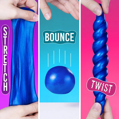 Stretch, bounce, and twist this amazing putty!