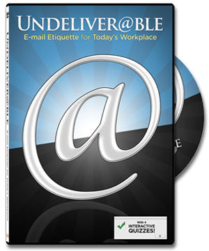 Undeliverable DVD: Customer Service via Email beauty shot