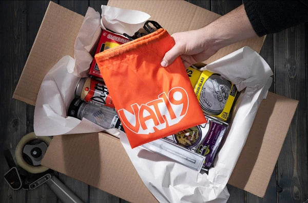 During checkout, we'll even show you which items will physically fit inside the VatPack.