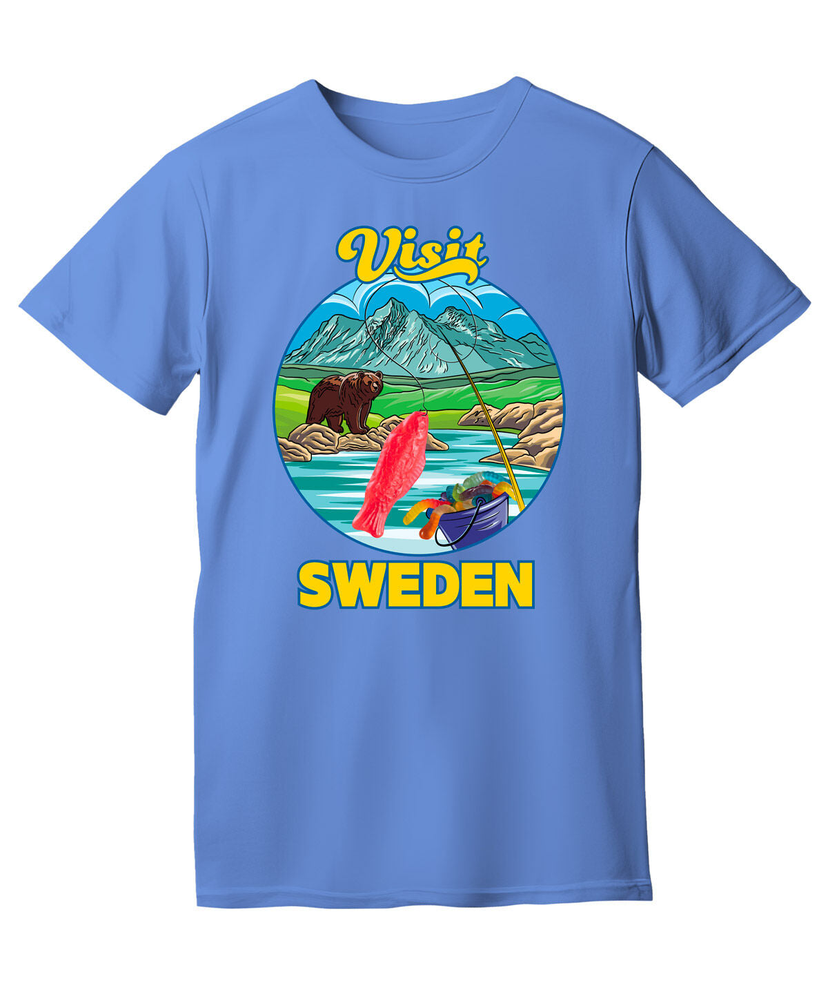 "Visit Sweden" T-Shirt-Medium beauty shot