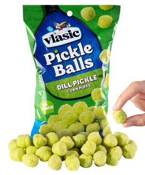 Vlasic Pickle Ball Puffs beauty shot