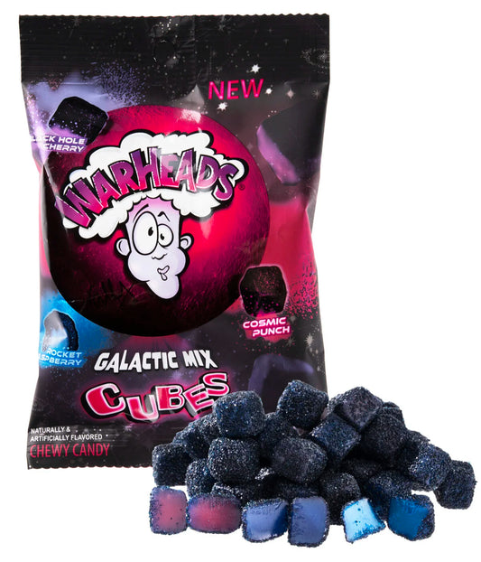 Warheads Galactic Cubes beauty shot